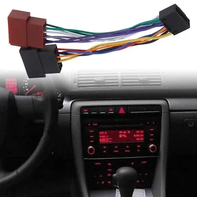 16 Pin ISO Wiring Harness Connector/Adaptor Car Stereo Radio For-Kenwood • $14.44
