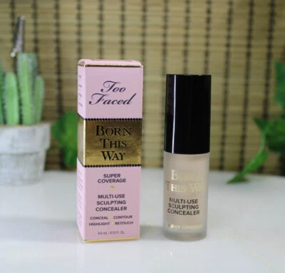 $16.99 • Buy TOO FACED BORN THIS WAY SUPER COVERAGE MULTI-USE SCULPTING CONCEALER SNOW .13 Oz