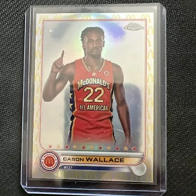 2022 Topps Chrome McDonald’s Cason Wallace SP Arches Variation - Thunder • $9.99