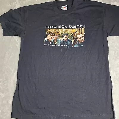 Vintage Matchbox Twenty More Than You Think 2003 Tour T Shirt Size Large • $38