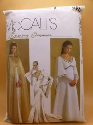 McCALL'S M4378 MISSES'+PETITE MEDIEVAL DRESS COSTUME SZ 18-24 SEWING PATTERN • £14.95