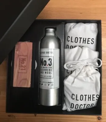 £20 • Buy Clothes Doctor  Cashmere And Wool Care Kit NEW RRP 35.50 In Black Gift Box