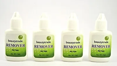 £23.99 • Buy PACK OF 4 Glue Remover/Bonder For Semi Permanent Individual Eyelash Extensions, 