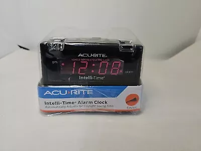 AcuRite 5-inch Intelli-Time Alarm Clock  13002A3  • $16.50