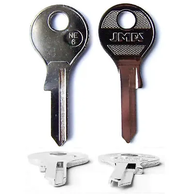 Key Blank Neiman Motorcycle Fork Locks Some Ignitions SR61N B69K • $7.99