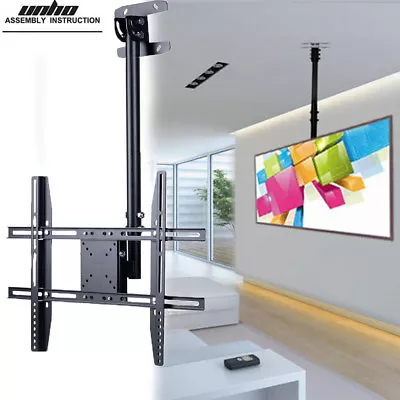 $46.93 • Buy Ceiling Roof TV Mount Wall Bracket Tilt 25  27  32  37  47  55  60  65  LCD LED