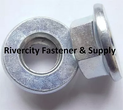 (1) M12-1.5 Metric FINE Thread Flange Hex Nut 12mm X 1.5 DIN 6923 M12x1.5 • $8.88