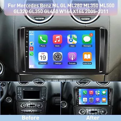 2+32G Car Radio For Mercedes Benz ML GL ML280 ML350 ML500 GL320 GL350 GL450 W164 • $149