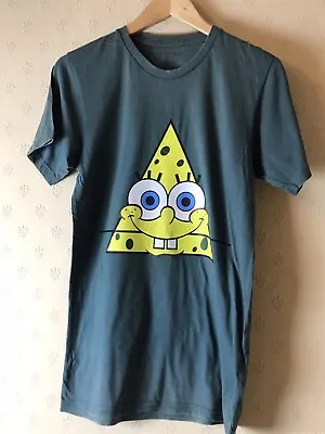 Eleven Paris Life Is A Joke Green Spongebob T.shirt (size M/l) • £6.99