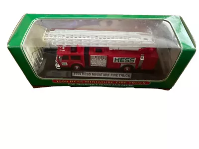 1999 Hess Miniature Fire Truck New- Boxed • $12.99