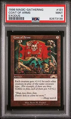 Coat Of Arms - Exodus - MINT - PSA 9. POP 6. More MTG In Store.  • $85.49