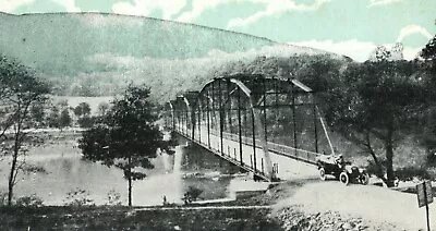 C. 1910 Blue Sky County Bridge Mount Union PA Postcard P50 • $10.18