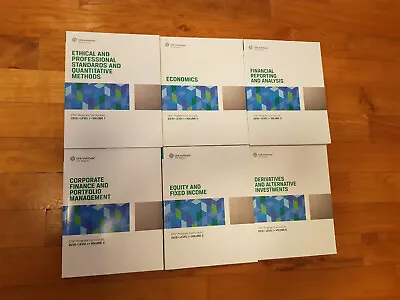 CFA Level 1 2019 - Full Set Of Books • £100