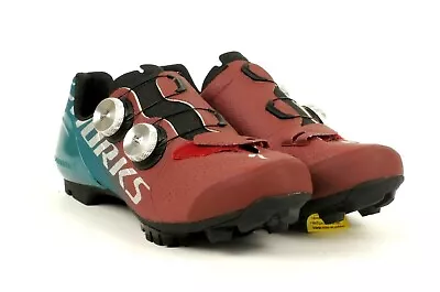 $225 • Buy SPECIALIZED S-Works Recon MTB Shoe Size 39 Tropical Teal/Maroon/Silver