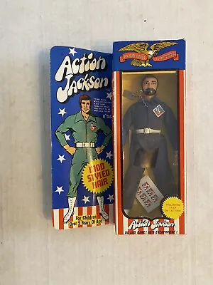 VTG. 1971 Mego 8  Rare Mod Styled Hair Action Jackson Original Box W/ Unused Tat • $85