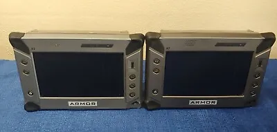 Lot Of 2 DRS Armor X7 Military Grade Rugged Mobile Solutions Tablets • $74.99