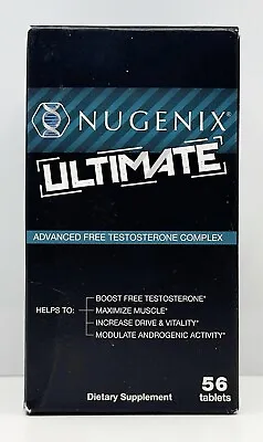 Nugenix Ultimate Advanced Complex Supplement OTC NIB Sealed 56 Tablets 06/2025+ • $20