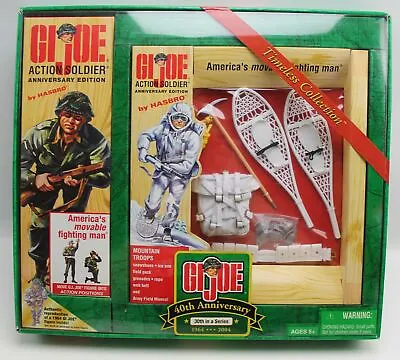 GI Joe 12  Timeless Collection Action Soldier Mountain Troops NIB 2004 • $60