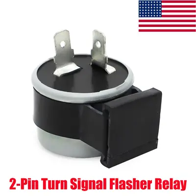 For Honda Turn Signal Flasher Winker Relay 6 VOLT 2 PRONG Fits Many Motor Models • $9.99