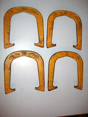 Set Of 4 Vtg Official Diamond Duluth Professional Super Ringer Horseshoes 2.5 LB • $69.99