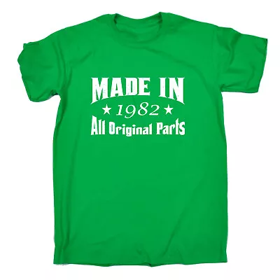 Made In All Original Parts Personalised Your Date Funny Kids T-Shirt Tshirt Gift • $23.75