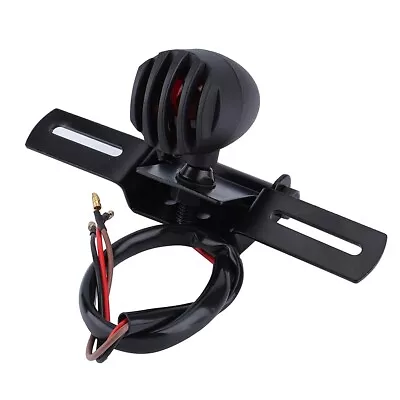 12V 10W Black Motorcycle Rear Brake Stop Tail Light Lamp • $14.47