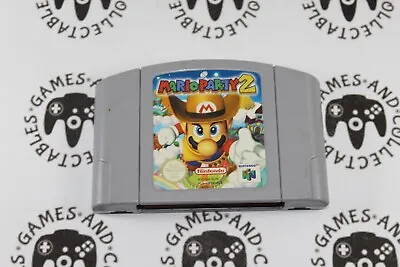 Nintendo 64 / N64 | Mario Party 2 (4) | Cart | OzShop • $169.99