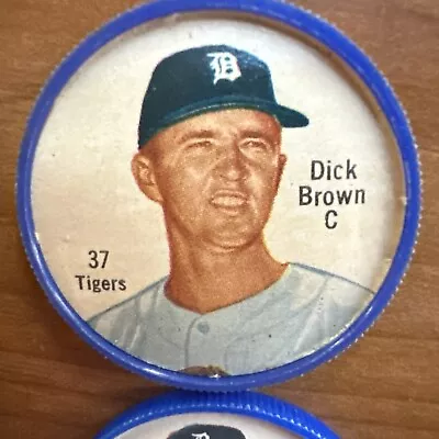 Vntg 1962 Salada Tea Baseball Coins 3-Fernandez 50-Boros 37-Brown Det Tigers • $9.99