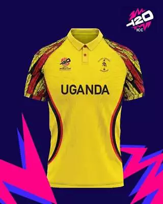 Personalized ICCT20 Worlcup 2024 UGANDA New Jersey For Men's Launched • $39