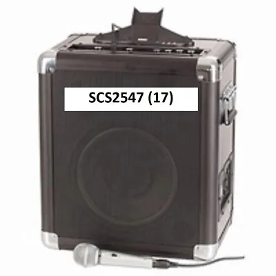 AMPLIFIER SPEAKER PA System With IPad IPhone Dock 10 In Port Part No.: SCS2547 • $350