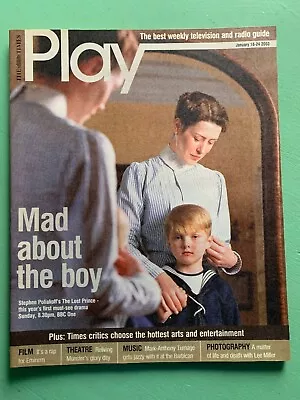 PLAY Magazine 18-January-2003 GINA McKEE Emilia Fox Eminem Garage Rock Datsuns • £12.99