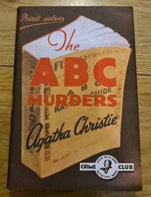 £14.99 • Buy Agatha Christie The ABC Murders Facsimile Hardback Crime Club 2012