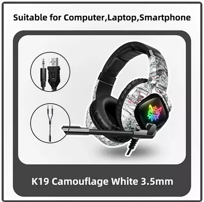 ONIKUMA K19 Gaming Headset Headphones W Noise Cancelling Stereo Surround Sound • $39.99