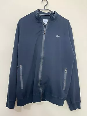 £27.99 • Buy Lacoste Black Full Zip Tracksuit Top Men's Used Size Xl 7