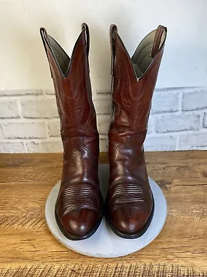 Black Jack Foot Co. Women’s Cowboy Boots Saddle Leather Size 9 • $89