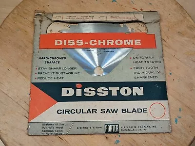 Vintage DISSTON No. RA-8005 Style W Diss-Chrome Circular Blade 36 Tooth 8  • $12.99