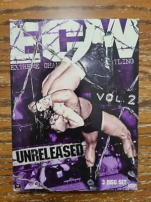 WWE: ECW Unreleased Vol. 2 (DVD 2013 3-Disc Set) • $15