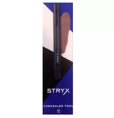 Stryx Concealer Tool For Men Covers Acne Scars Razor Burn - 01 Dark Eclipse • $10.99