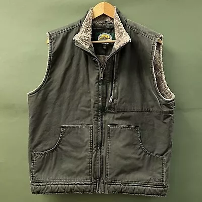 Cabela's Fleece Lined Vest Large • $19.99