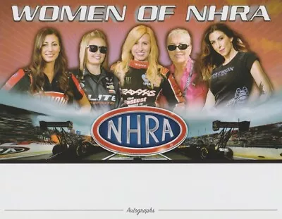 2015 Women Of NHRA SEMA Show Hero Card PRUETT ENDERS FORCE MULDOWNEY DEJORIA • $14.99