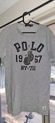 Polo Ralph Lauren T-Shirt Grey Size M • $15