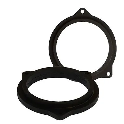 BMW F10 F11 F20 F21 MDF SPEAKER ADAPTORS 4  / 100 Mm RINGS SPACERS RINGE • £17.99