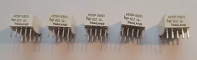 HP HDSP-5501 RED LED 7 Segment Display CAT G- Lot Of 5 Free Shipping! • $9.95