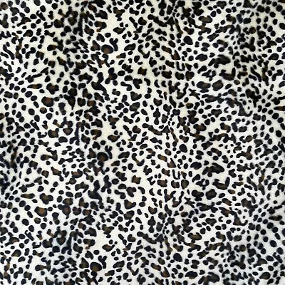 £1.89 • Buy Animal Print Velboa Faux Fur Super Soft Velour Fabric Craft Material | 60  Wide