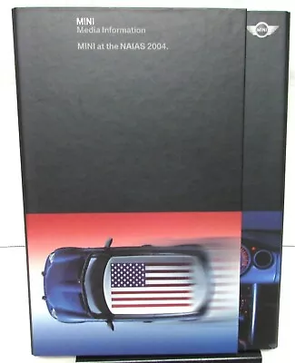 2004 Mini Cooper S Press Kit At NAIAS Sales Brochure CD In Hard Folder Original • $52.43