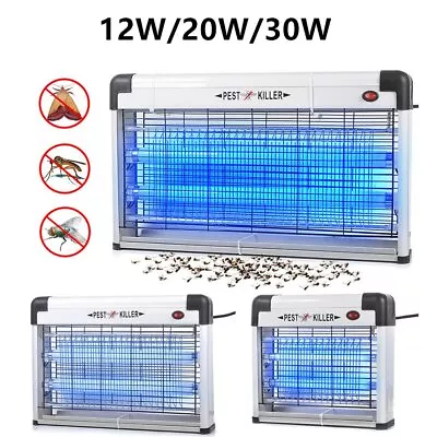 £27.99 • Buy Electric UV Mosquitos Fly Insect Killer Bug Zapper Indoor Pest Catcher Trap Lamp
