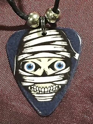 MUMMY Guitar Pick Necklace HORROR MOVIE (B) • $5.99