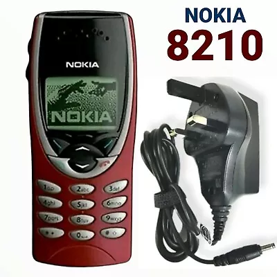 £21.99 • Buy NOKIA 8210 RED NEW CONDITION SIM FREE UNLOCKED MOBILE PHONE With 2 Year Warranty