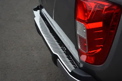 To Fit Nissan Navara NP300 (2015 - Chrome Rear Bumper Protector Scratch Guard • $110.58