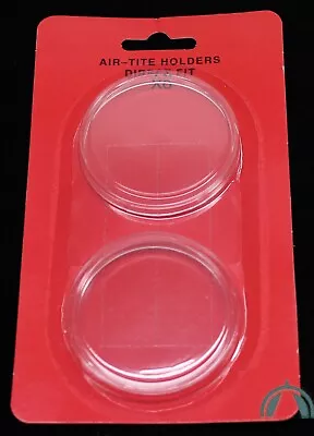 AIRTITE CAPSULE HOLDER FOR 2oz SILVER ROUND Direct Fit 47.63mm Model X6 • $2.59